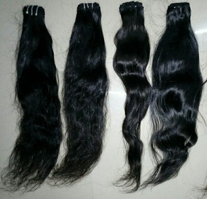 100% extensions de cheveux humains vierges indiens Remy cheveux ondulés non traités - Product Image 5