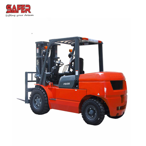 Más Seguro 3.5ton carretilla elevadora diesel <span class=keywords><strong>toyota</strong></span> asiento dúplex de 3 metros mástil para venta - Product Image 1