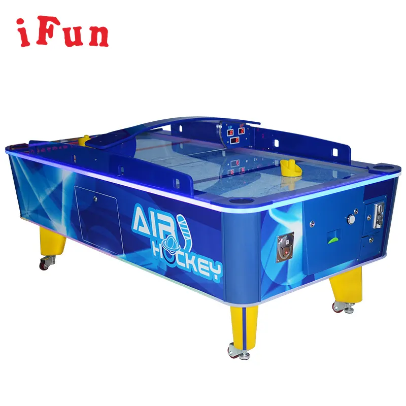 Pabrik Ifun diskon kualitas tinggi akrilik LED klasik meja hoki udara untuk pusat permainan arcade