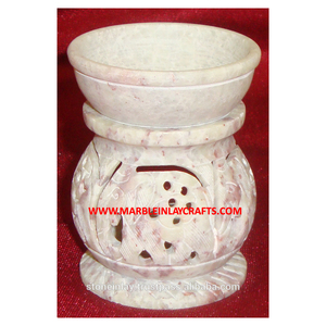 Decorative Soapstone Aroma <b>Oil</b> Burners - Product Image 1