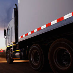 NTC 5807 Cinta reflectiva rojo blanco para tráfico vehículos de camión dot c2 reflectante de demarcación vehicular conspicuity - Product Image 6