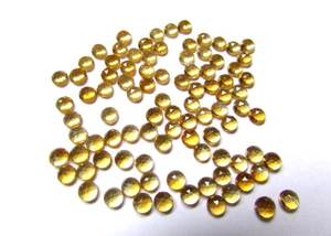 พลอยซิทรีนธรรมชาติ3มม. อัญมณีตัดเป็นส่วนๆแบบหลวมอัญมณีธรรมชาติคุณภาพสูง - Product Image 4