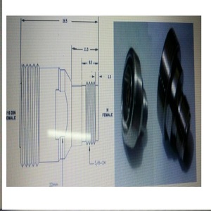Adaptateurs féminins et indiens, vente en gros, nouveau Design DIN femelle à N adaptateur femelle - Product Image 1