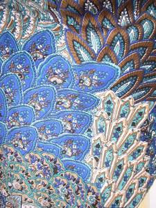 Écharpe longue en Satin 100% soie pour femme, imprimé Floral - Product Image 2