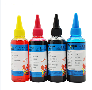 Aomya 100ml UV 염료 잉크 리필 키트 70ml 6 색 EPN L100 L110 데스크탑 프린터 6 색 호환