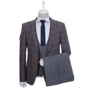Dernier modèle de marque turque Styles Costume pour homme de haute qualité Costume de marié de mariage et costume pour homme d'affaires Vente à chaud - Product Image 6