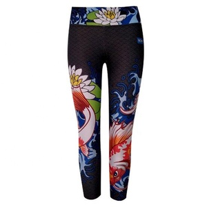 กางเกงเลกกิ้งออกกำลังกายสำหรับผู้หญิงเลกกิ้งออกกำลังกายเล่นโยคะฟิตเนส - Product Image 2