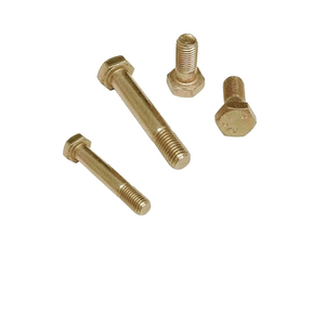 น๊อตขัดเงาแบบแทรกพิเศษทำจากทองเหลืองมีขนาดตามสั่ง - Product Image 1