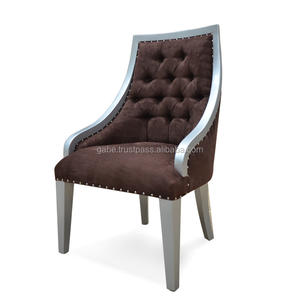 ชุดโต๊ะอาหารไม้มะฮอกกานีแข็งสไตล์โบราณผลิตด้วยมือ 'nella' สำหรับตกแต่งบ้าน - Product Image 4