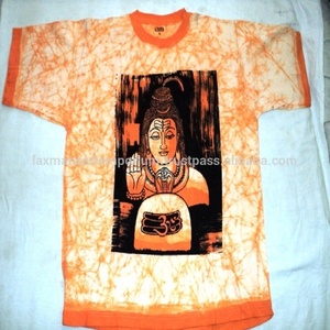 เสื้อยืดพิมพ์ลายเทพเจ้าอินเดีย,ผ้าบาติก - Product Image 6