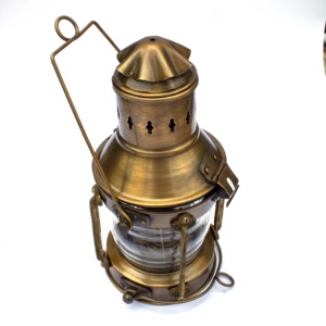 Beier — lanterne Vintage de 10 pouces, décoration nautique, Vintage, en acier, Kerosene, huile Maritime, vente en gros - Product Image 5