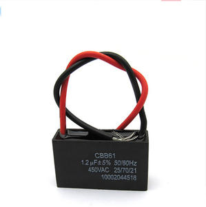 CBB61 start power capacitor crane fan smoke air mover CONDITIONER 450 v 1,<span class=keywords><strong>2</strong></span>/1,5/1,8/<span class=keywords><strong>2</strong></span>/3 /4 uf - Product Image 1