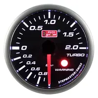 Manomètre de pression à LED blanche, 0-60mm, plaque conductrice turbo