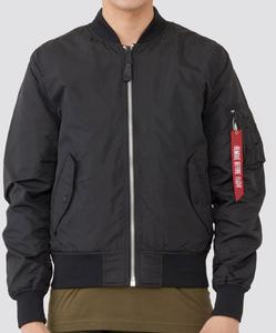 Chaqueta de bombardero ajustada para hombre con cuello levantado y top de moda urbana elegante de concha Lisa para trajes de clima fresco - Product Image 6