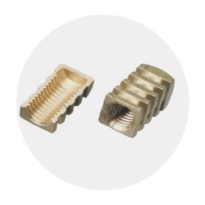 Tuercas de inserción rotacional de latón con certificación ISO - Product Image 1