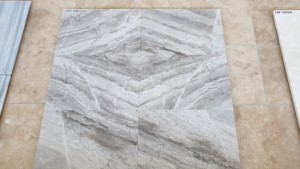 กระเบื้องหินอ่อนกึ่งด้านตัดขอบแบบกึ่งด้านกระเบื้องภายในกันลื่นสำหรับพื้นวิลล่า/ผนังทำ CEM-P-49-12ไก่งวง - Product Image 3