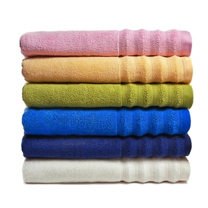 Serviettes de bain de style Dobby Serviette de bain de golf de l'Inde Qualité douce 100% Serviettes de bain de luxe OEM - Product Image 1
