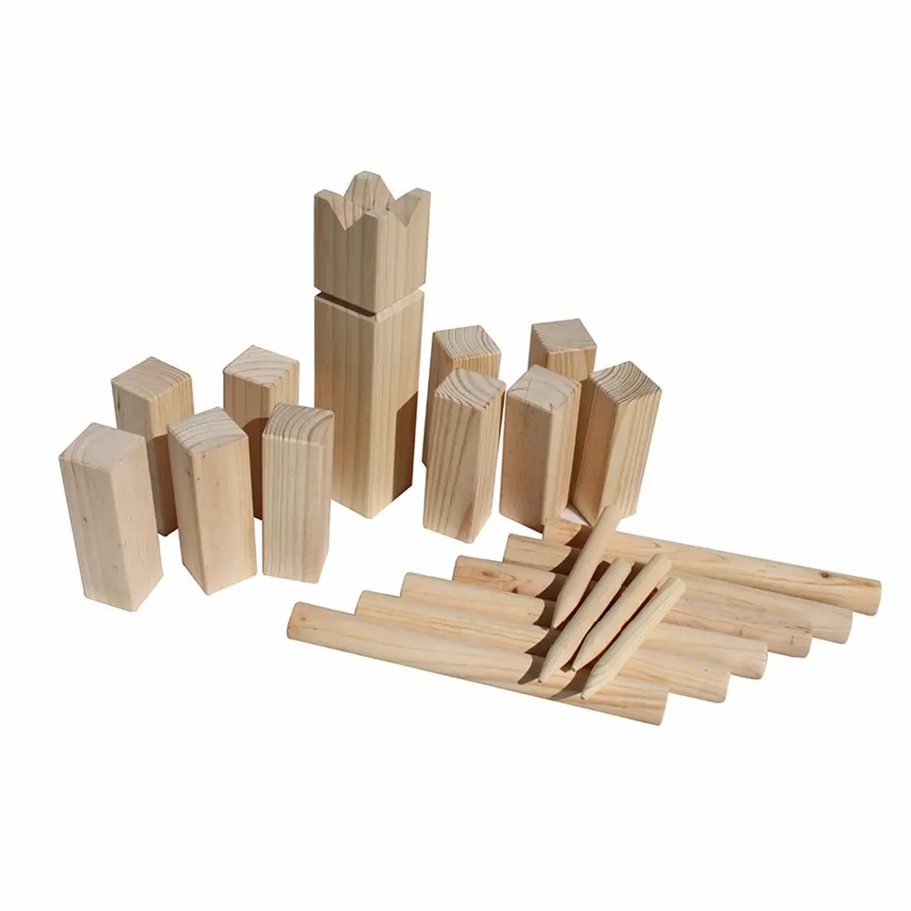 Kubb Set - Outdoor game for adults