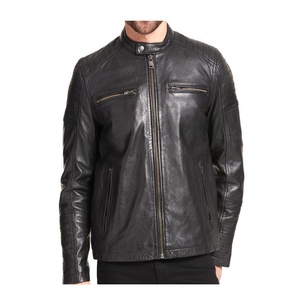 Chaqueta De cuero resistente de primera calidad estilo motorista 2025, ropa deportiva clásica cómoda de cuero Real, prendas de vestir exteriores duraderas, ropa de moda - Product Image 1