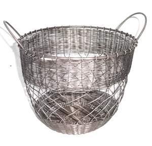 Panier à fruits rond en fer - Product Image 6