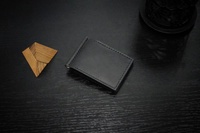 Dompet Kulit Sapi Fashion untuk Penggemar Olahraga, Penjepit Uang Pendek, Tempat Kartu Kredit, Tahan Air, Awet, Unisex, Dapat Di-personalisasi