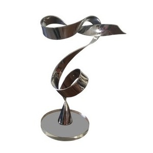 Escultura de jardín hecha a mano, artesanía de hierro galvanizado, escultura de jardín NATURAL - Product Image 5