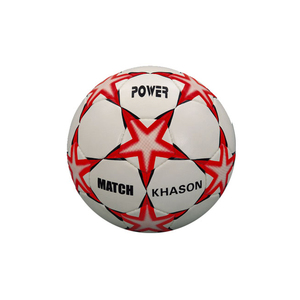 2025 QATAR TAILLE 5 BALLON DE SOCCER OFFICIEL MATÉRIAU EN PU LOGO PERSONNALISÉ ET COULEUR MODÈLE KHASON 1004-A BALLE D'ENTRAÎNEMENT DE MATCH EXTÉRIEUR DURABLE - Product Image 1