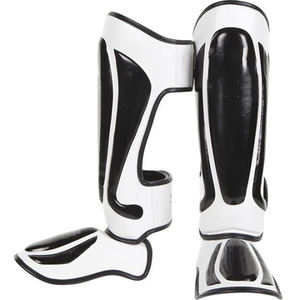 Reedot Special Venom Custom Logo PU Leather Padded <b>Shin</b> Instep <b>Guard</b> <b>Muay</b> <b>Thai</b> Pads Sparring Kick Boxing - Product Image 1