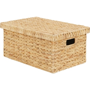Best Seller <b>Large</b> Handwoven Eco-Friendly Water Hyacinth Storage <b>Basket</b> High Quality Handles Flexible Design Sustainable <b>Basket</b> - Product Image 4