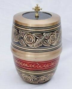 CRÉMATION EUROPÉENNE EN MÉTAL URNE FUNÉRAIRE EUROPÉENNE POUR ADULTES URNE HUMAINE RELIGIEUSE POUR CENDRES URNE DE CRÉMATION FUNÉRAIRE - Product Image 5