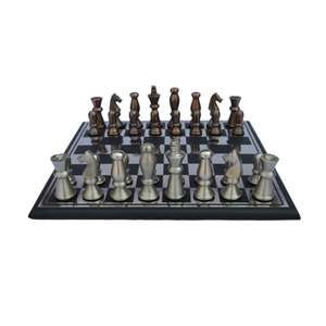 ที่มีคุณภาพสูงที่ขายดีที่สุดสแตนเลสเกมหมากรุกกีฬาในร่มและความบันเทิงหมากรุกเกมการออกแบบที่กำหนดเองที่มีอยู่ - Product Image 4