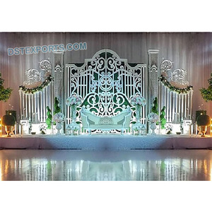 Modernistic English Wedding Gate Panels Big <b>Victorian</b> Stage Gate Panel Wedding Backstage Fiber-gate <b>Frame</b> - Product Image 1