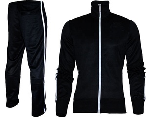 Traje de jogging de terciopelo personalizado para hombre, conjunto de dos piezas de poliéster 100%, ropa deportiva de invierno, chándal para hombre y mujer - Product Image 2
