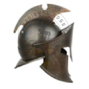 Casque de guerrier spartiate Barbute de qualité supérieure, design personnalisé, 300 Rise of an Empire, avec crête conçue, plus grande entreprise de fabrication - Product Image 2