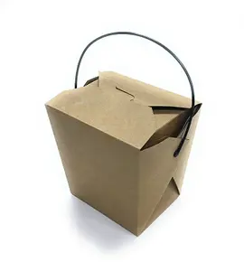 26OZ Kraft Paper Take Away Food Pails