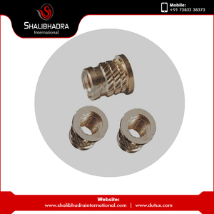 น็อตแบบกดทองเหลืองขัดเงาของผู้ผลิตอินเดีย - Product Image 4