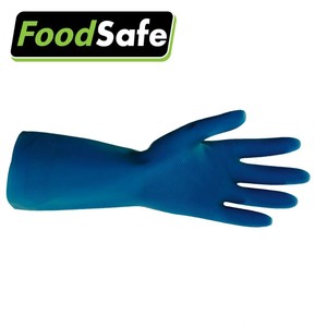 NASTAH Manufacturer Waterproof Hand Gloves <b>Latex</b> Medium Guantes De Seguridad Class I for Housechores for Disinfection - Product Image 2