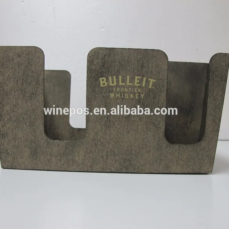 Bulleit-Soporte de metal para servilletas de Whiskey, soporte de metal para servilletas