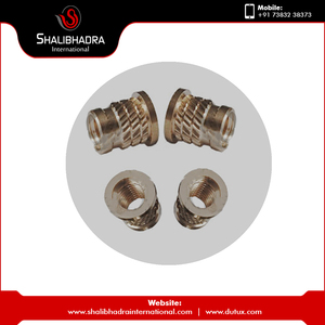 Best Price Brass Hex Nut Inserts M3 Thread Press-In Type Precision <b>Fasteners</b> Bulk Supply from Indian Manufacturer & Exporter - Product Image 2