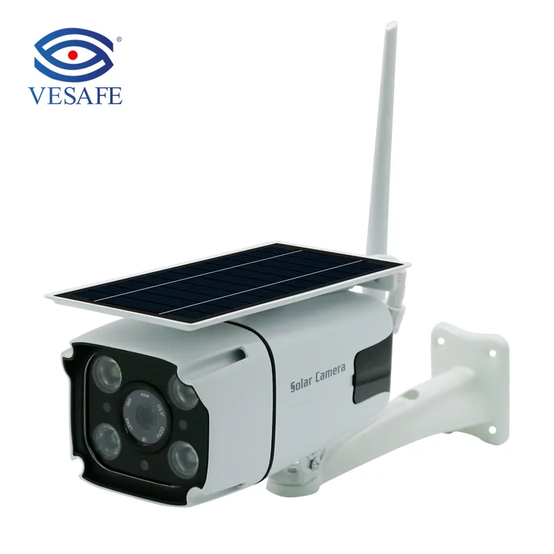Водонепроницаемая беспроводная IP-камера VESAFE 1080P с солнечной панелью, для улицы, с высококачественной картинкой