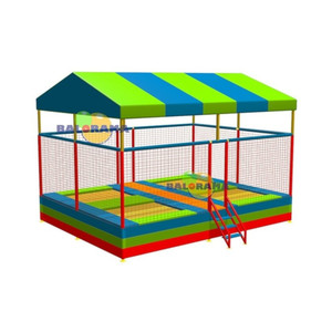 Trampolín Ed junior con techo, Parque Comercial, 4 B - Product Image 1