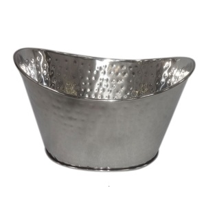 ถังน้ำแข็งสแตนเลสพร้อมที่จับหนัง - Product Image 2
