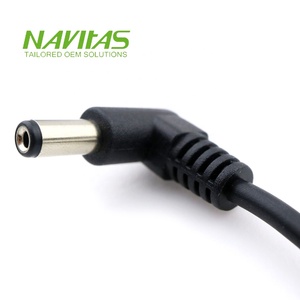 Prise d'alimentation CC mâle personnalisée 5.5x2.1mm mâle 2pin JST faisceau de câbles SFHR-02V-R - Product Image 6