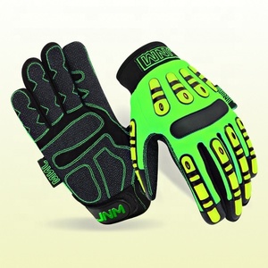 Mechanical Glove Leather Working Glove Leather Safety Glove - Product Image 3