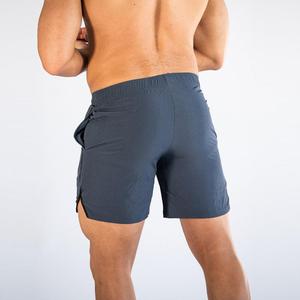 กางเกงขาสั้นผ้าโพลีเอสเตอร์ผ้าฝ้ายโพลีเอสเตอร์สำหรับออกกำลังกายฟิตเนสยิมสไตล์ลำลอง - Product Image 6