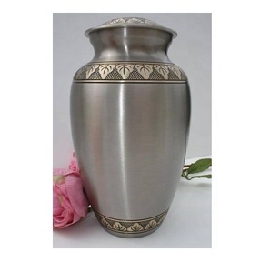 โกศเผาอลูมิเนียมสุดสร้างสรรค์โมเดลคลาสสิกแบบทันสมัยพร้อมโทเค็นชุดสองชิ้นส่งตรงจากโรงงาน - Product Image 1