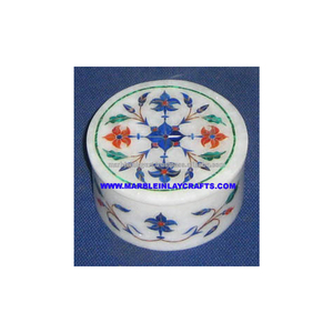 Designer <b>Marble</b> Inlay Boxes, Home Decorative <b>Marble</b> Inlay Boxes - Product Image 1