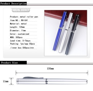 Al por mayor alto <span class=keywords><strong>valor</strong></span> muestra contrat pluma <span class=keywords><strong>del</strong></span> rodillo con el <span class=keywords><strong>peso</strong></span> pesado pluma de acero - Product Image 1
