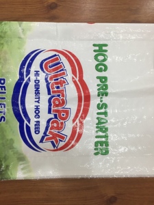 Bolsa Tejida de PP Termosellable Biodegradable en Varios Colores para Alimento Animal, Exportada a Filipinas - Product Image 6