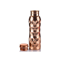 Cuivre martelé bouteille - Product Image 1